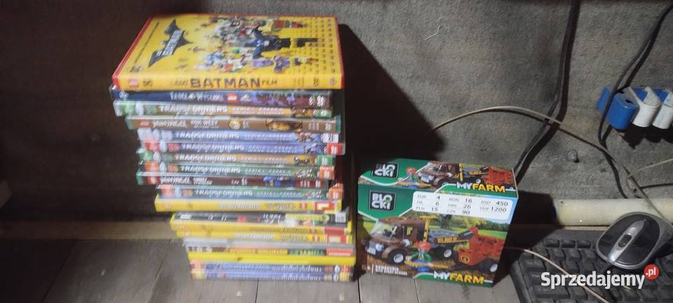 Zestaw zabawek dzieci różne