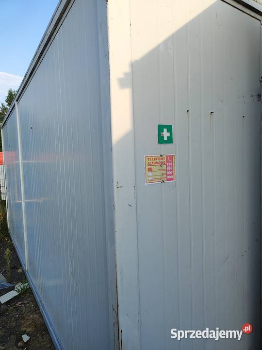 Kontener szatniowy budowlany Kraków 7500 Wieliczka