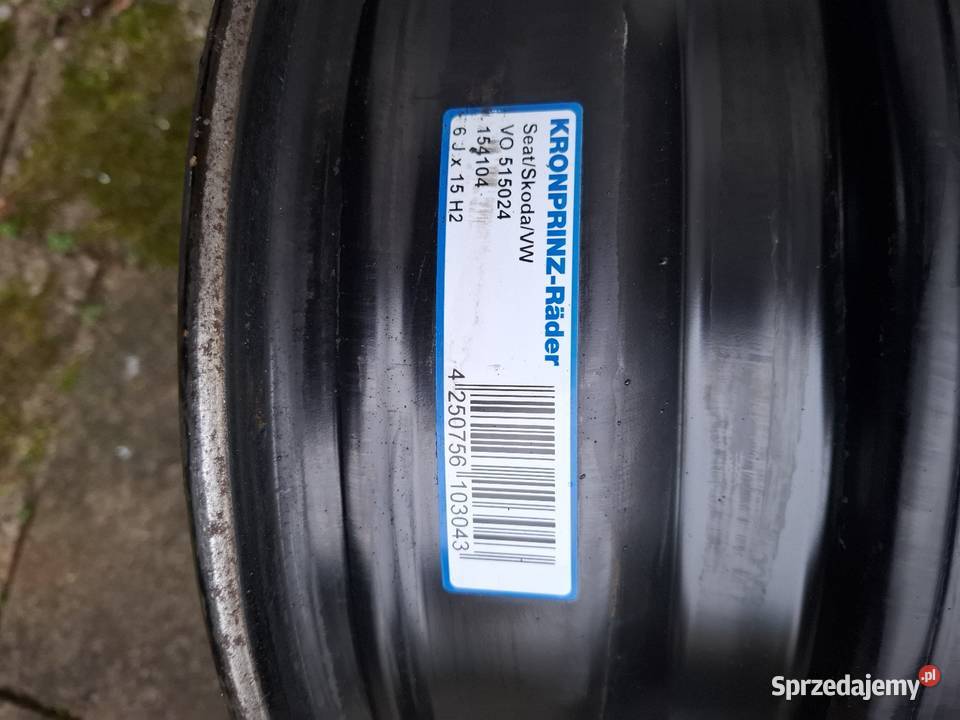 Felgi stalowe 5x112 r15 Lidzbark Warmiński