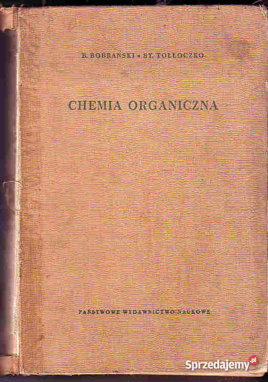 3971 CHEMIA ORGANICZNA B BOBRAŃSKI I ST TOŁŁOCZK Czyrna