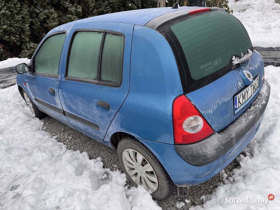 Clio 2 benzyna 12 16V 75 klimatyzacja wspomaganie kierownicy Clio Biertowice