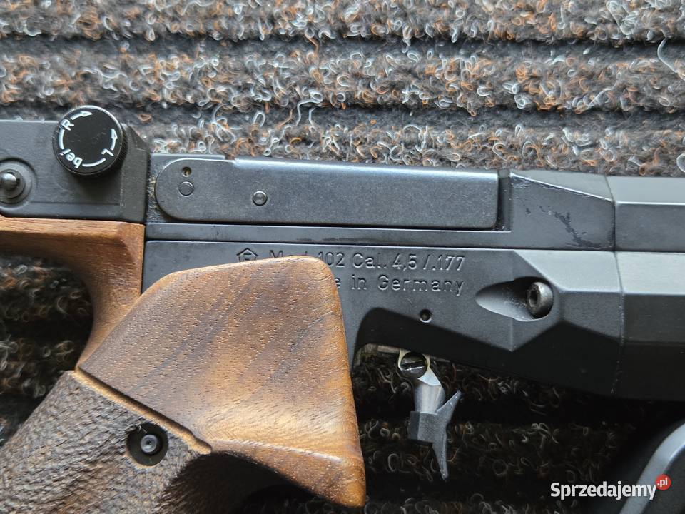 Pistolet Match FWB Feinwerkbau 102 serwisie Nowe Kłodawa