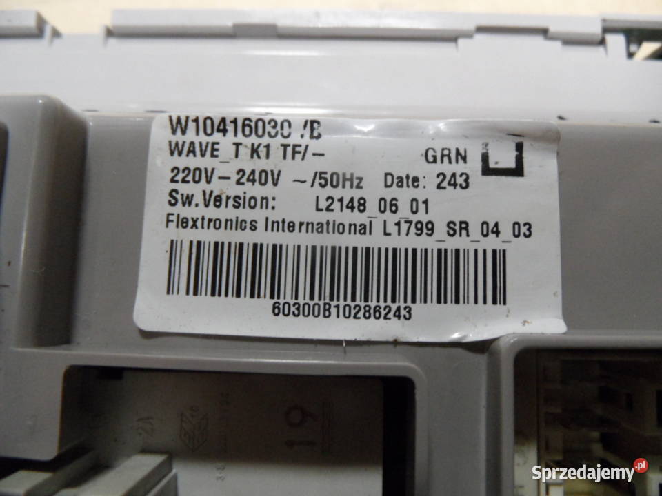 programator pralki whirlpool AWOC61200 Strawczyn