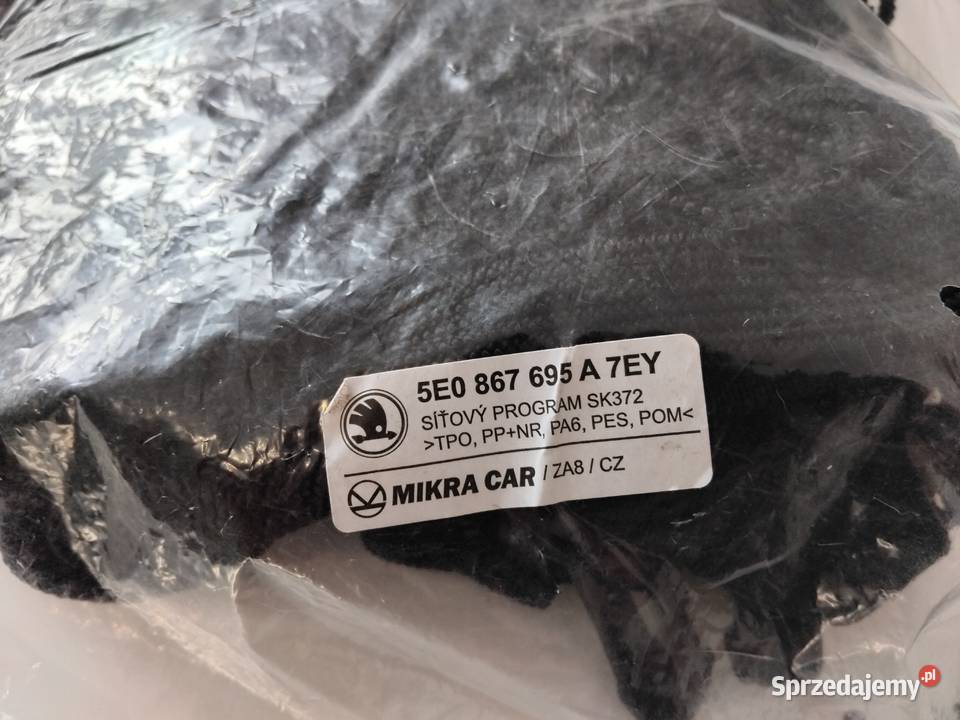 Skoda Octavia III siatka bagażnika 5E0 867 695