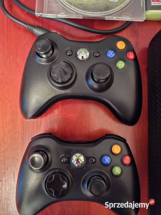 Zestaw Xbox 360 2 Pady 3 Gry Warszawa sprzedam
