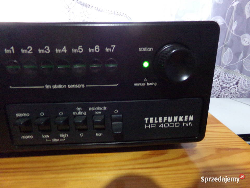 Telefunken z głośnikami w stanie Amplitunery Zakrzewo sprzedam