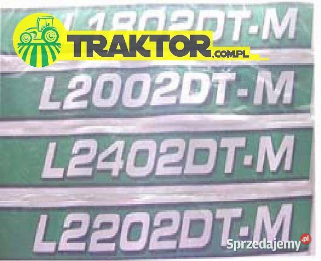 Zestaw naklejek KUBOTA L2002 DTM Tajęcina