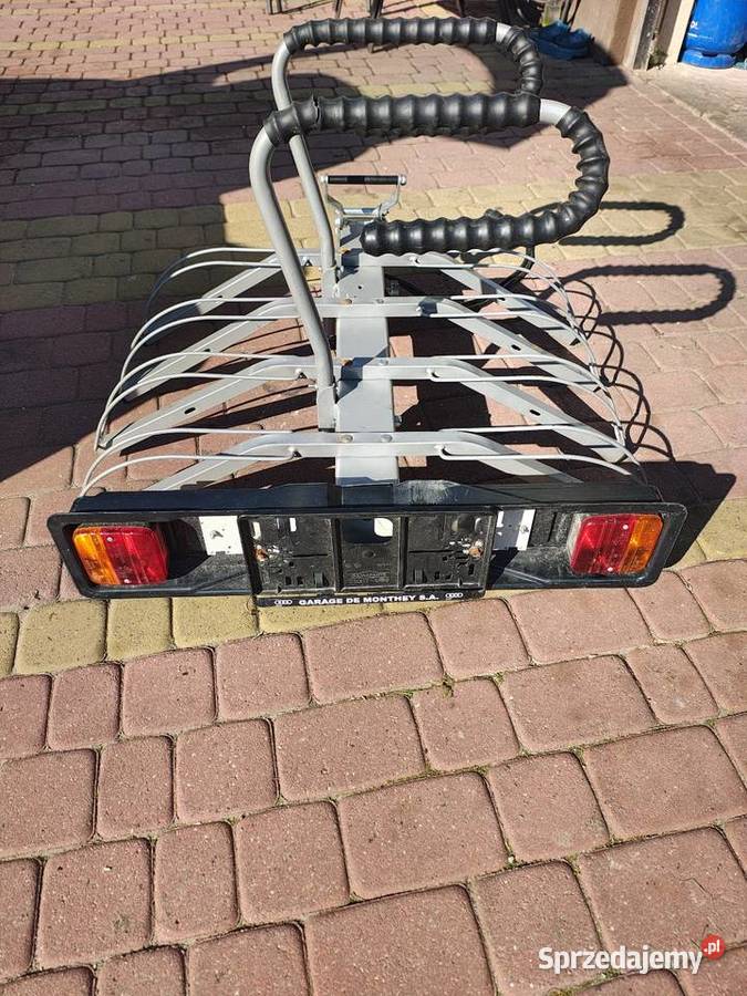 Bagażnik rowerowy na hak na 4 rowerowery lubelskie Lipsko-Polesie sprzedam