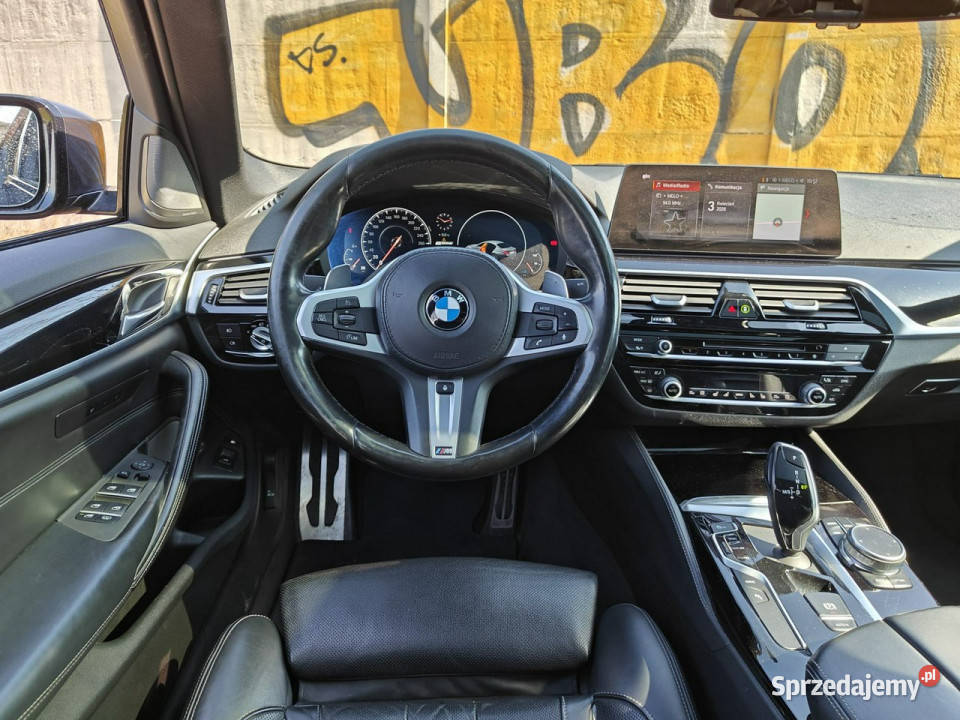 BMW 530 Edrive G30 2017 nawigacja Karczew