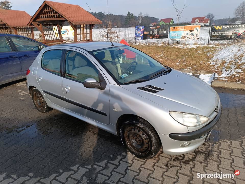 Peugeot 206 2002 r 14 benzyna benzyna Grabów nad Prosną sprzedam