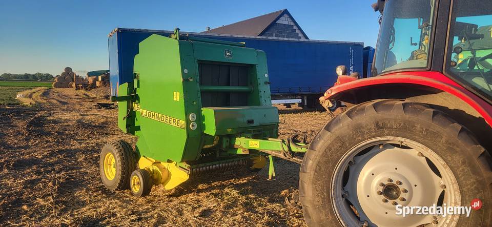 Prasa Johan deere 570 siatka sznurek Piołunowo