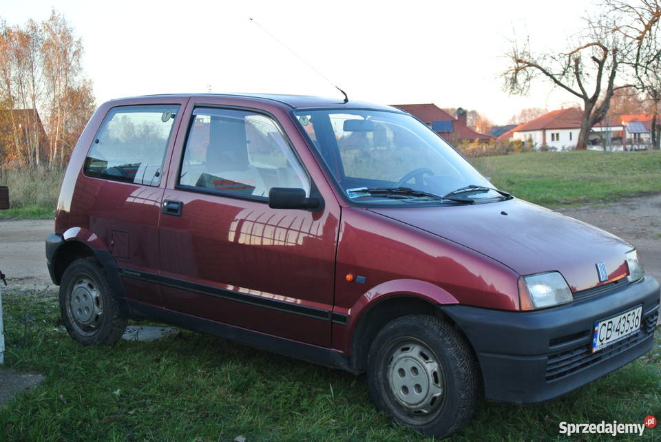 Fiat Cinquecento z bardzo małym przebiegiem gaźnik Webera