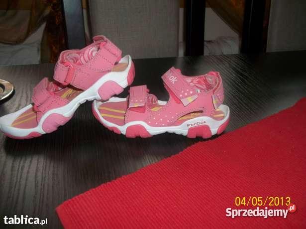 sandały REEBOK dziewczynki różowy Sandałki sprzedam
