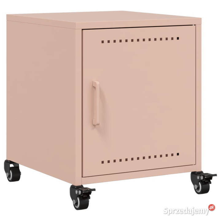 Szafka nocna różowa 36x39x435 stal WM846616 Warszawa