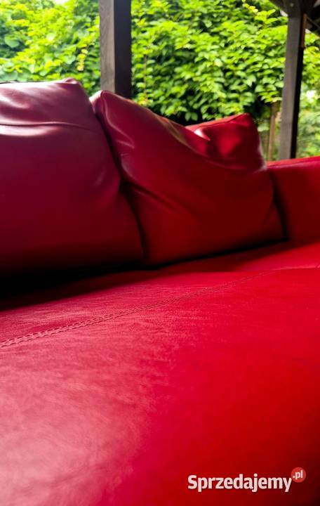 Kanapa czerwona warmińsko-mazurskie Kruklanki