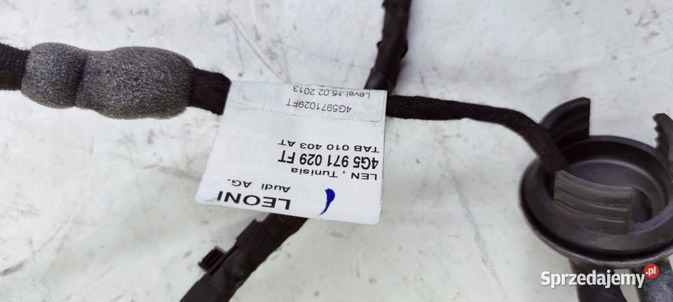 WIĄZKA DRZWI LEWY PRZÓD AUDI A6 C7 4G5971029FT Przystajń