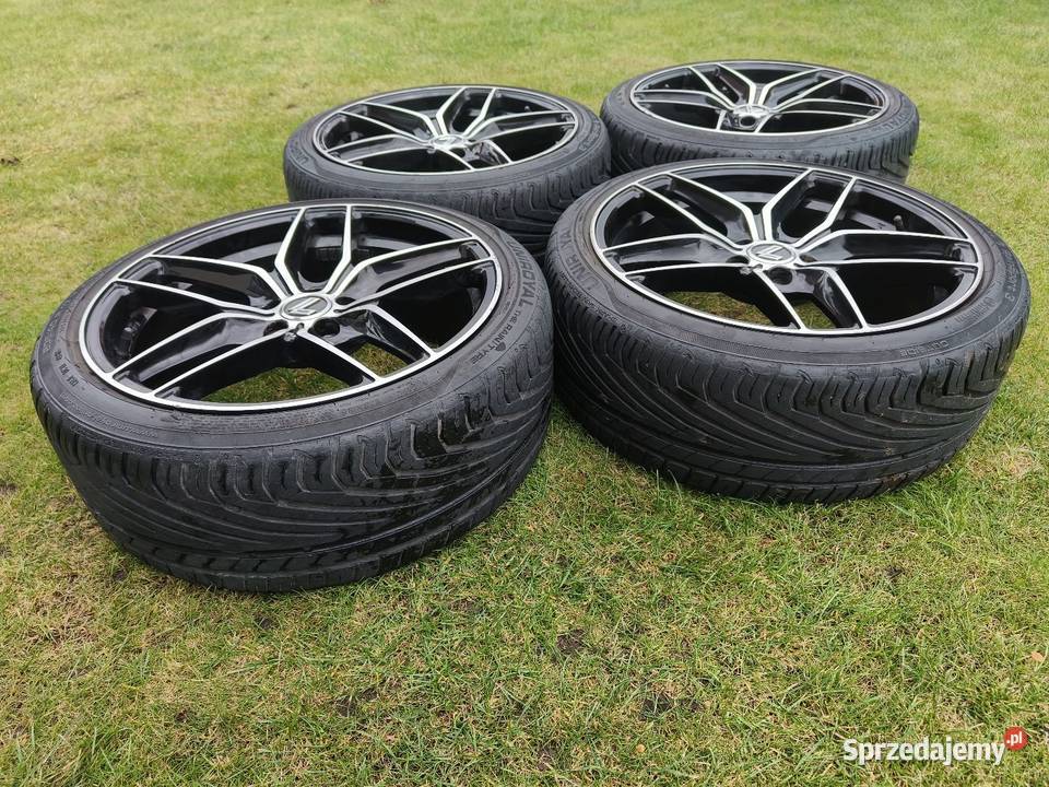 Felgi Lenso 17x75 ET 38 5x100 opony Uniroyal aluminiowe Otwock