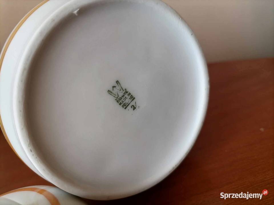 Cukiernica Porcelanowa Tulipan Wawel PRL dolnośląskie