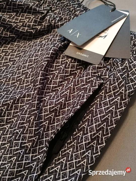 Szorty kąpielowe Armani Exchange rozmiar L czarny Białystok