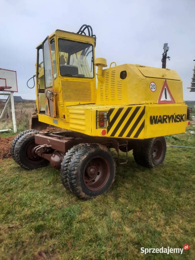 Koparka Kołowa Waryński K406 warmińsko-mazurskie Giżycko