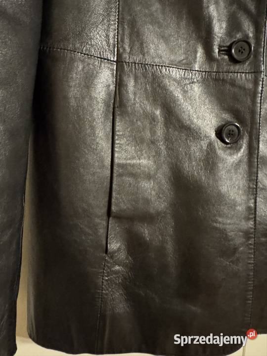 Marynarka damska S ze skóry naturalnej czarna Skóra naturalna  Częstochowa