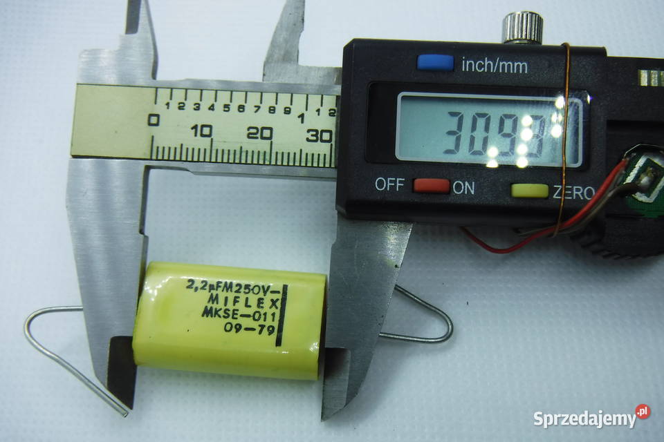 Kondensator 22uF 250V MIFLEX MKSE011 zwrotnica mazowieckie Otwock sprzedam