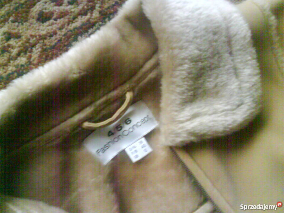 karmelowy kożuszek damski NOWY Kielce sprzedam
