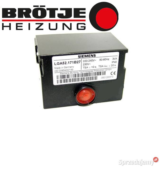 Sterownik Palnika Gazowego LGA52171B27 Wrocław