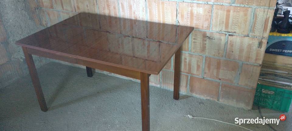 Stół PRL fabryka Zamość ładny stan 80cm Jarosław