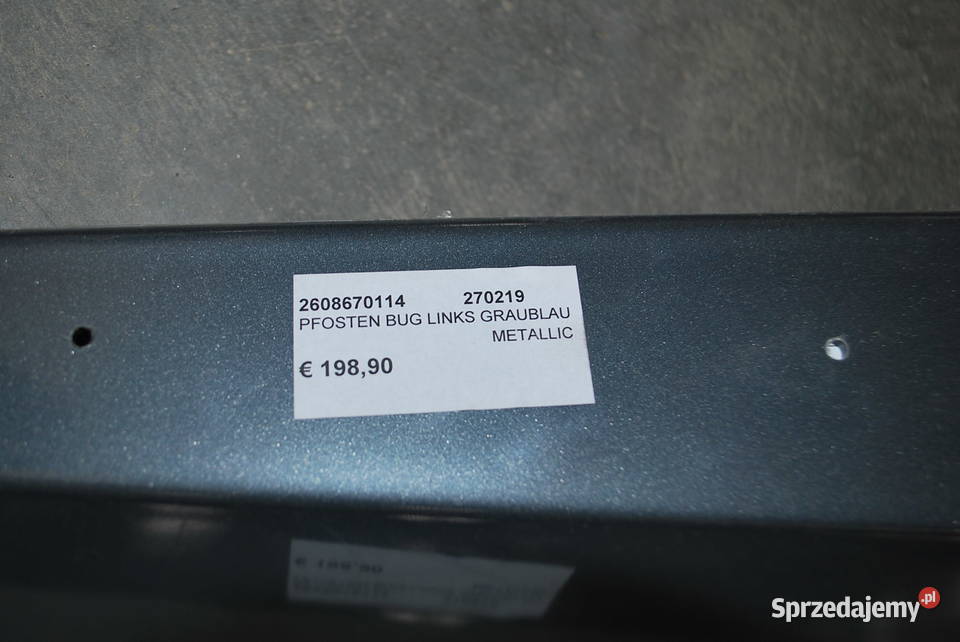 MASKOWNICA PRZEDNIA LEWA GÓRNA HOBBY 2608670114