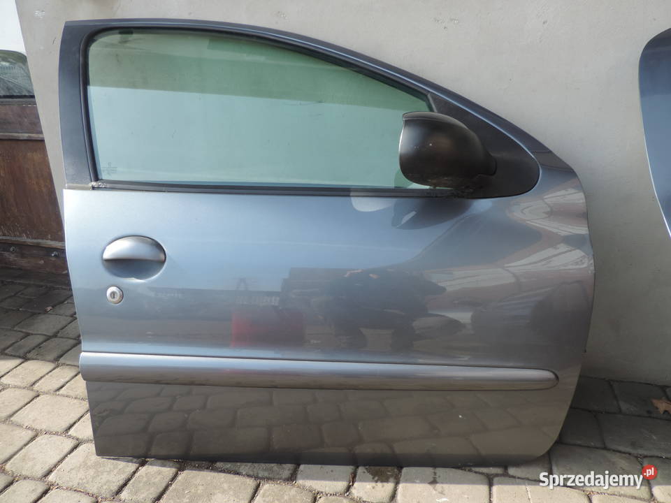 Drzwi Prawy Przód Peugeot 206 FL 5D KTH Rok produkcji 2008 małopolskie Nowy Sącz