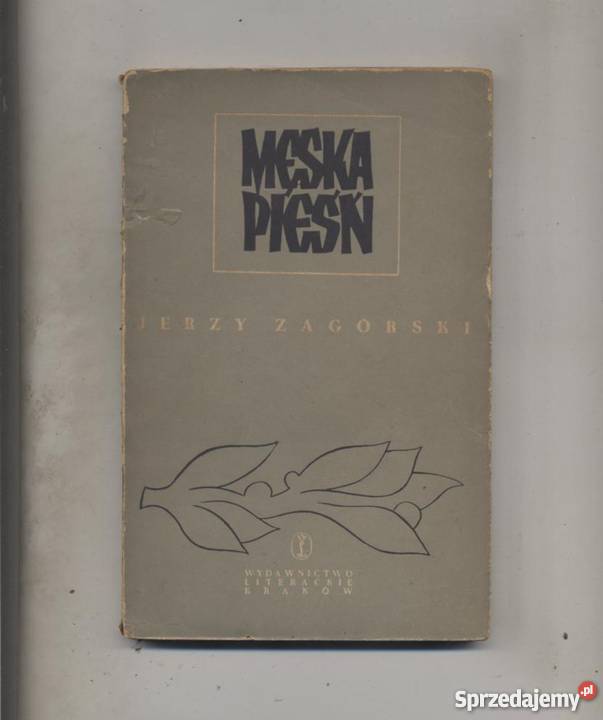 Męska pieśń Książki i Podręczniki zachodniopomorskie Szczecin sprzedam