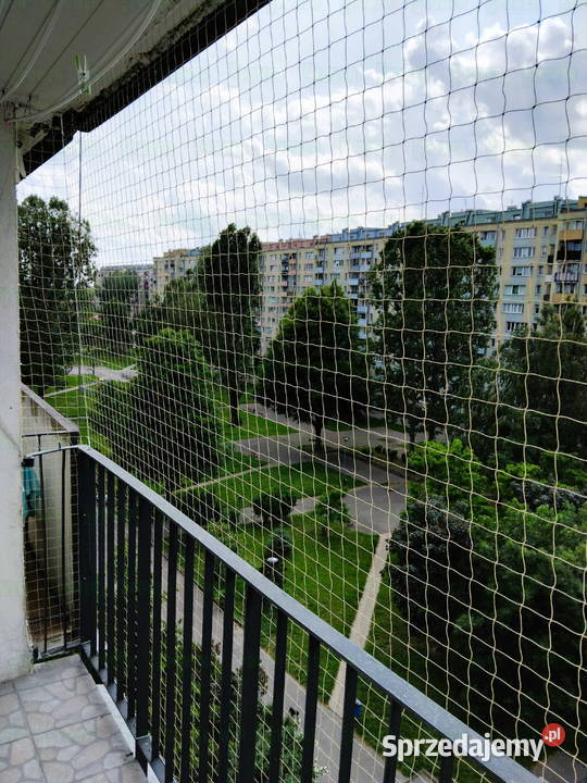 SIATKA KOTA na balkon bez zadaszenia Warszawa