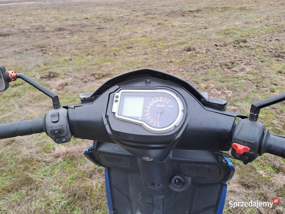 Skuter benelli 50cc 2t 5555km Warka