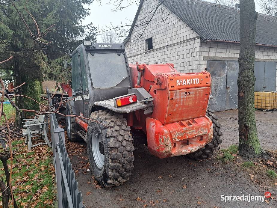 ładowarka Manitou 1440 budowlana 2007r laweta Koparko ładowarki Zambrów