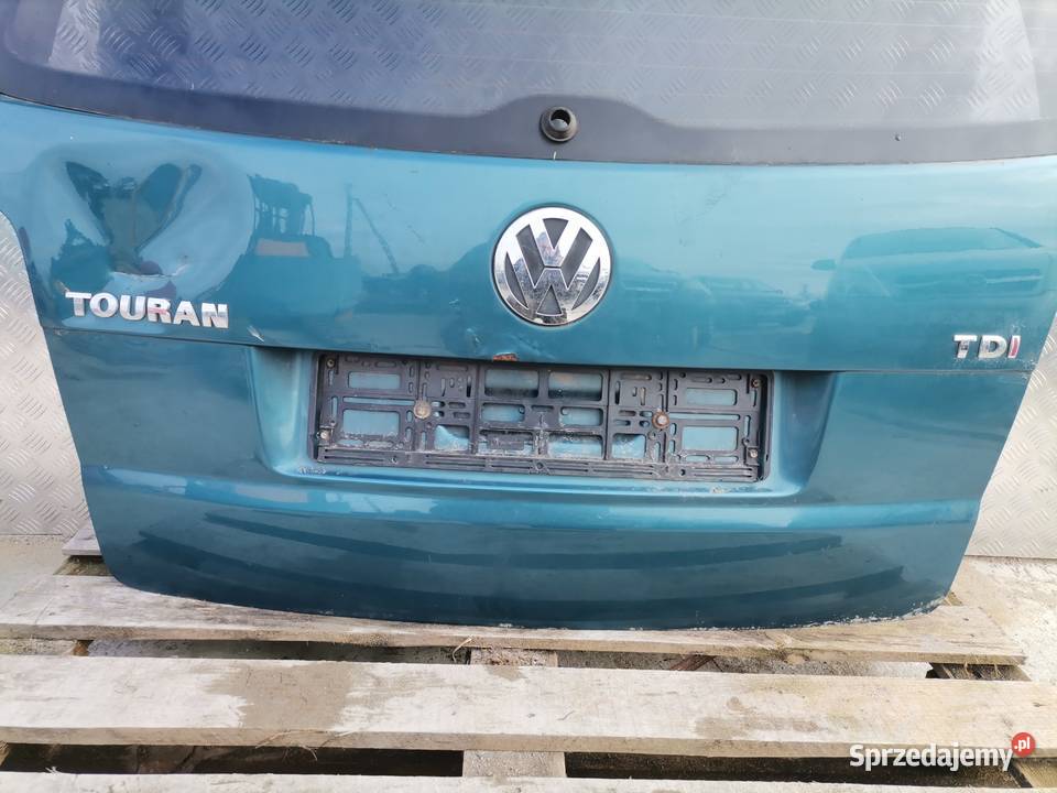 Klapa Tył Bagażnika Volkswagen Touran 04r Pogorzelec