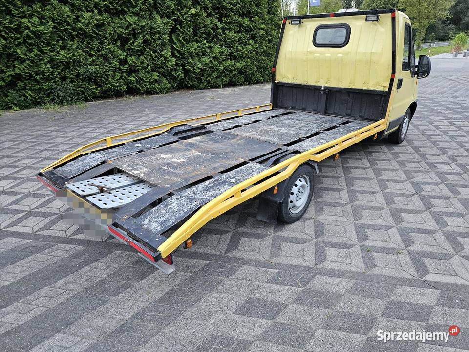 Fiat ducato 20 d laweta autolaweta pomoc drogowa diesel Pszczyna