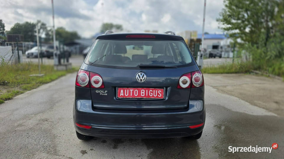 Volkswagen Golf Plus 14 MPI Climatronic II 2009 Samochody osobowe pomorskie Lębork