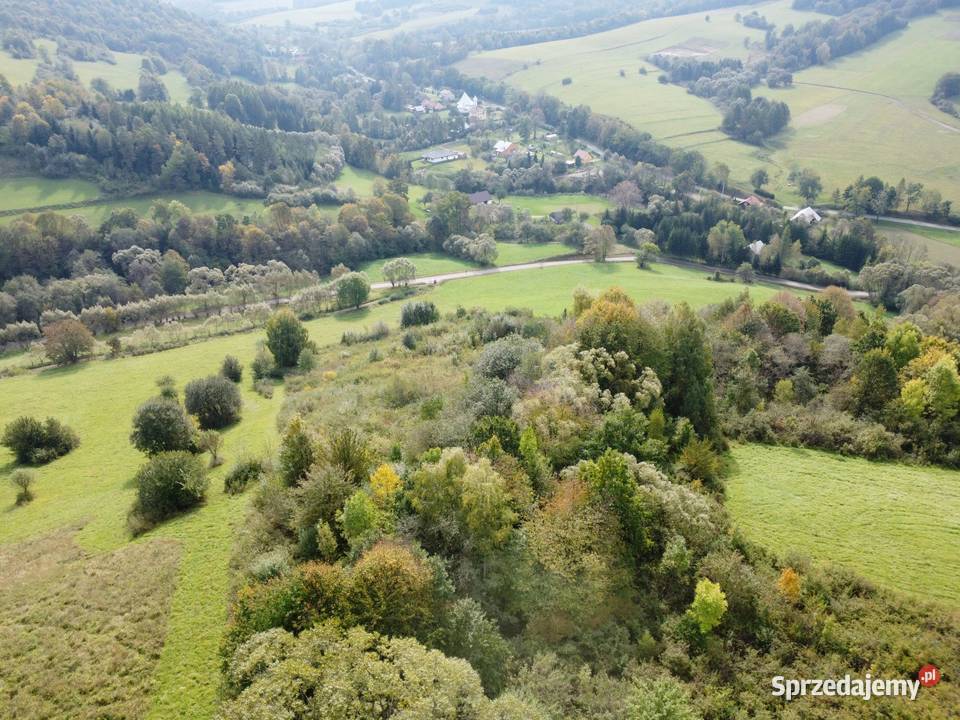 Działka budowlana w Bieszczadach w miejscowości Baligród