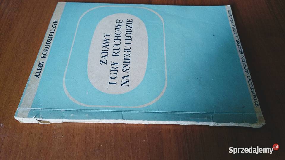 Zabawy i gry ruchowe na śniegu i lodzie Albin Gdańsk sprzedam