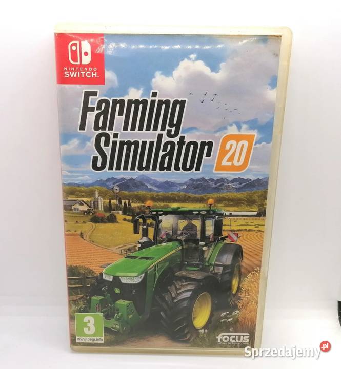 Gra Farming Simulator 20 Nintendo Switch Gry na konsole Elbląg