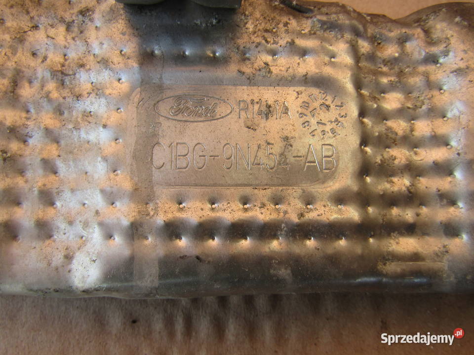 OSŁONA TERMICZNA KLEKTORA WYDECHOWEGO FORD C II Rok produkcji 2013 Mysłaków