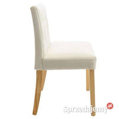 vidaXL Ławka 140 kremowa tapicerowana