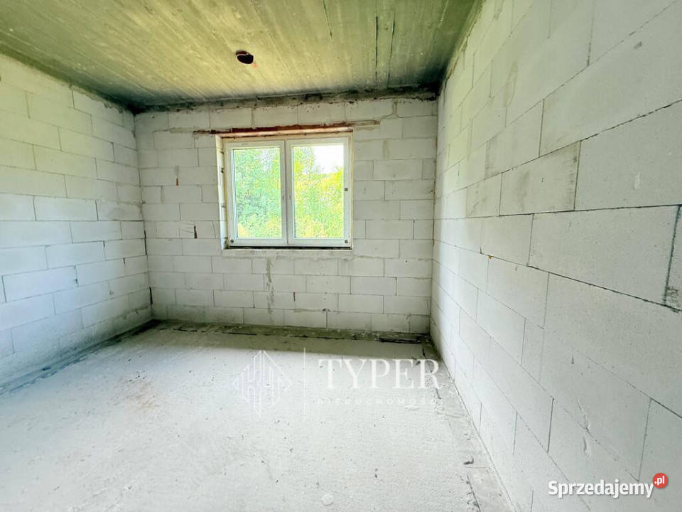 Dom w Siemiechowie do wykończenia wolnostojący