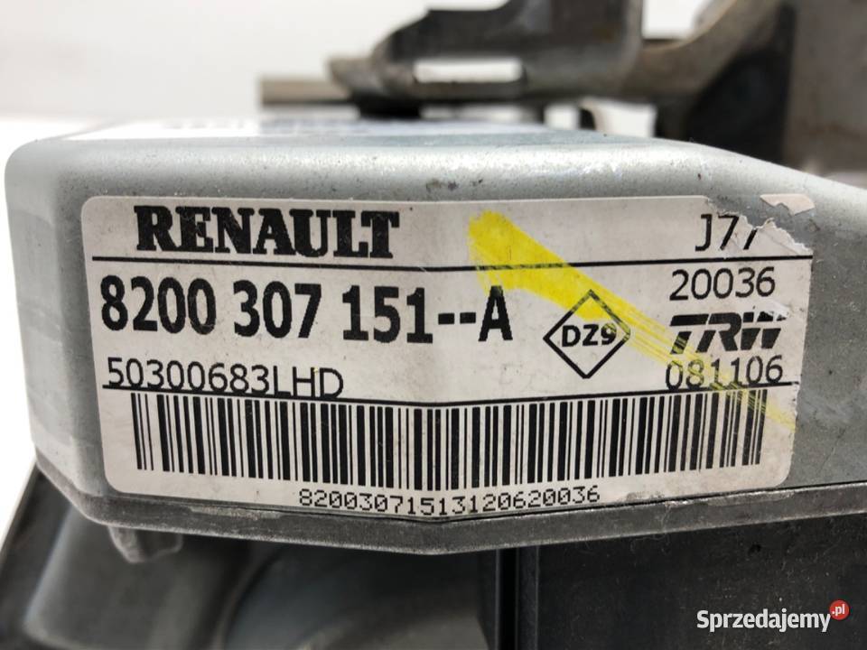 POMPA WSPOMAGANIA RENAULT MODUS 8200307151 12 75 osobowe Pompy wspomagania