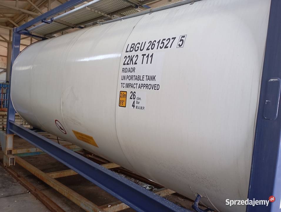 SUPER Kontener 20ft CIMC poj 26 000 litrów L4BN mazowieckie Warszawa
