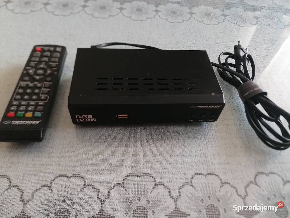 Dekoder DVBT2 Esperenza EV 104 PILOT Łódź