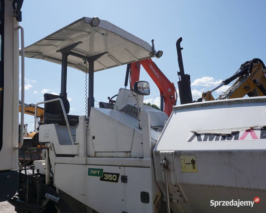 Rozściełacz do asfaltu Ammann ATF 350 E 2014 Jeziorko