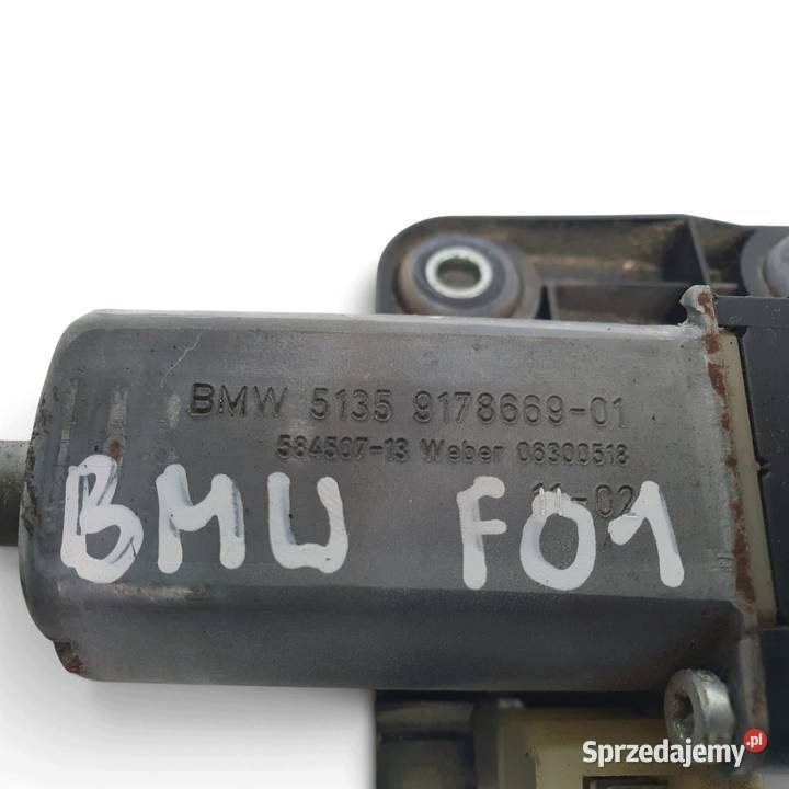SILNICZEK ROLETY BMW Serii 7 F01 tylnej szyby Chełm sprzedam