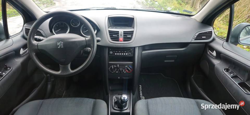 Peugeot 207 2007 poj 14 benz stanklima nowe Zarejestrowany w Polsce